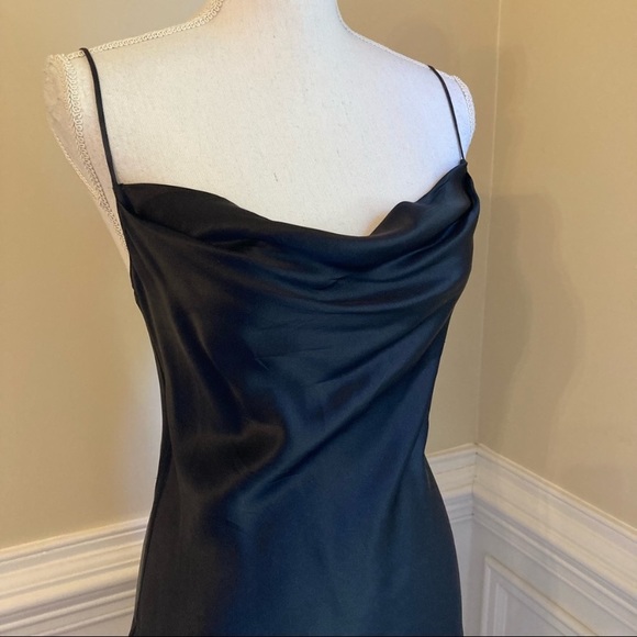 Vintage 90’s 100% Silk Slip Dress Y2K Silk Dress - Picture 9 of 16